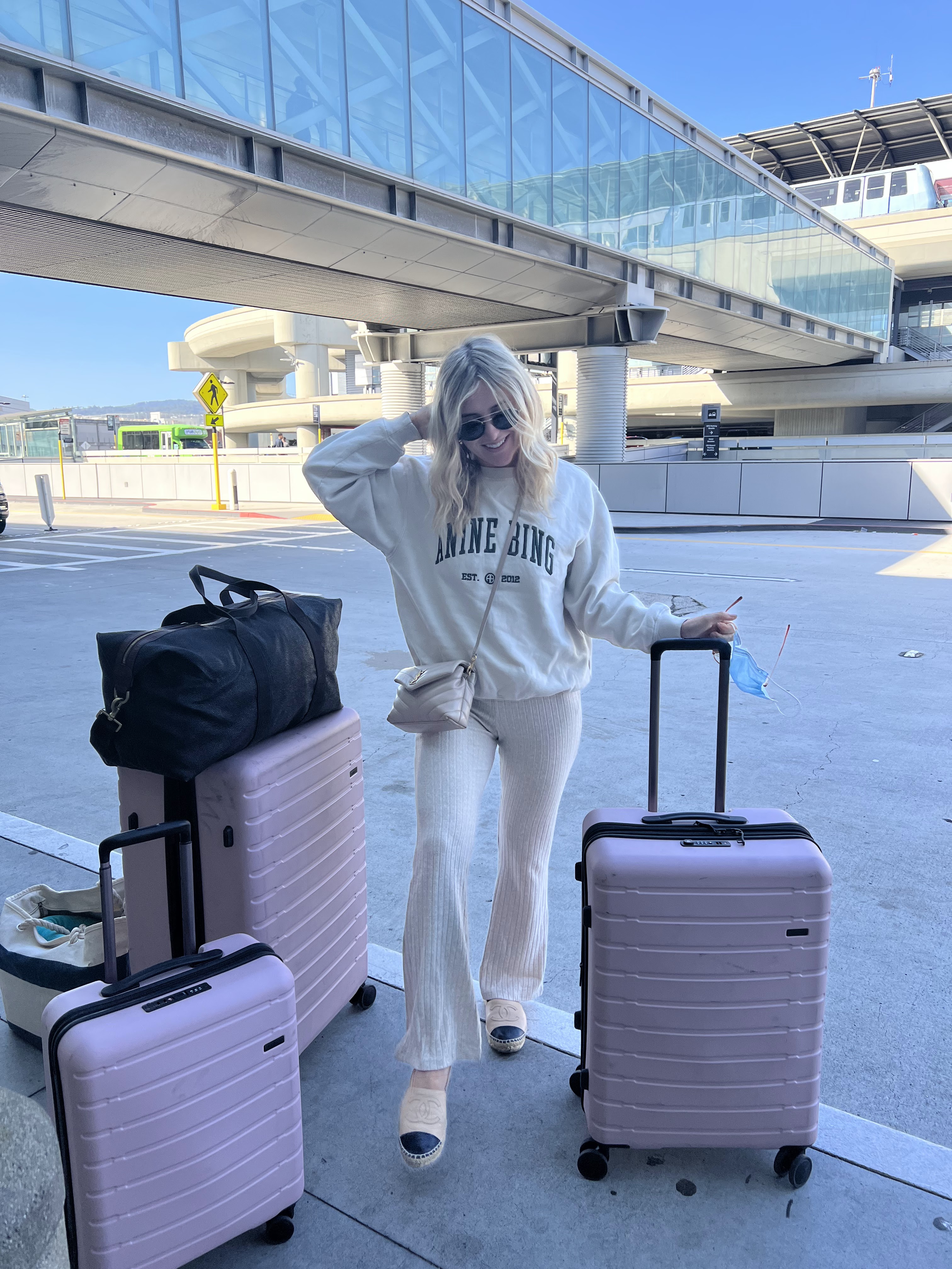 Emtalks: Airport Outfit Ideas - What To Wear To The Airport - Long Haul Flight  Outfit Ideas, Short Haul Outfit Ideas