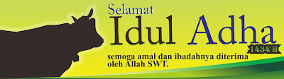 Baliho Idul Adha 1434 H