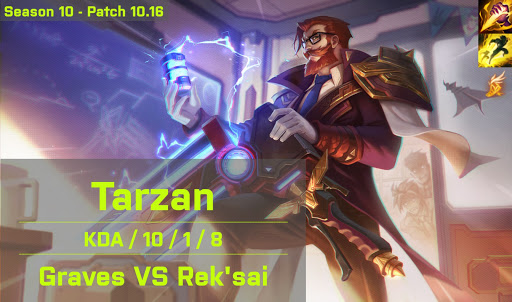 Tarzan Graves JG vs Reksai - KR 10.16