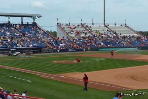 Preparing the field