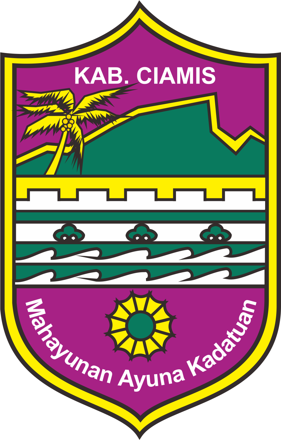Logo Kabupaten Ciamis (Jawa Barat)  Download Gratis