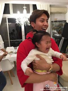 william chan and his baby niece