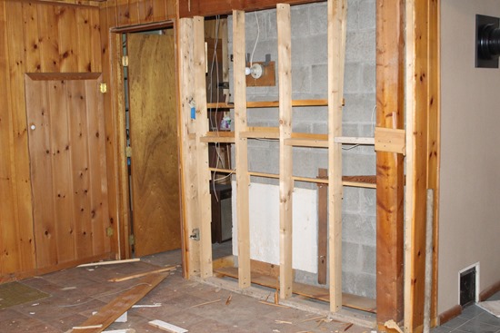 Gun safe in wall