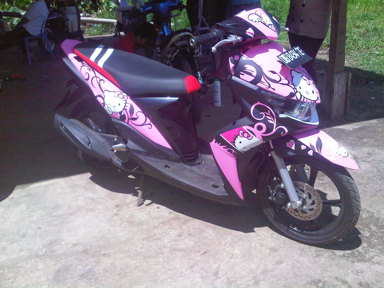 86 Modifikasi Motor Mio Soul Hello Kitty Sobat Modifikasi