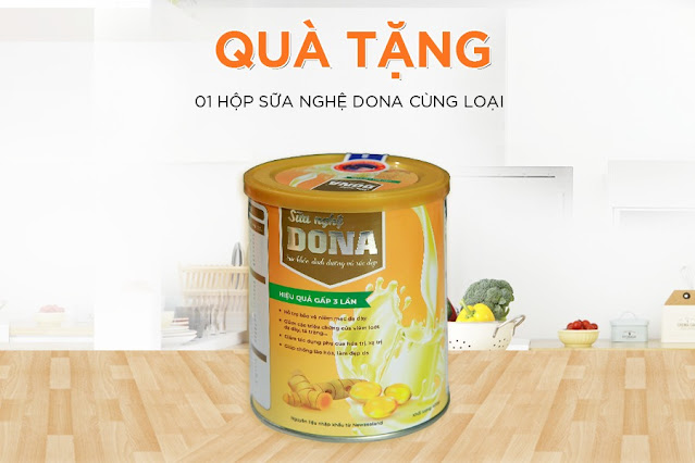 Sữa nghệ DONA dinh dương hoàn hảo