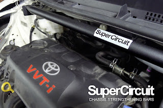 supercircuit toyota vios npc150 front strut bar, toyota vios ncp150 front bar, 3rd gen Toyota Vios chassis bar, Toyota Vios NCP150 Front tower bar, Toyota Vios Stabilizer Bar, Toyota Vios Safety Bar 