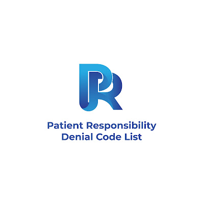 PR - Patient Responisibility denial code list