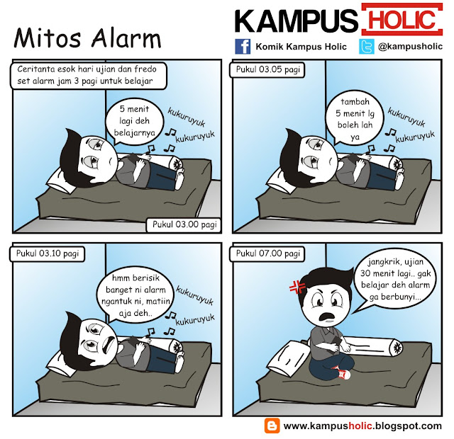 #134 Mitos Alarm mahasiswa