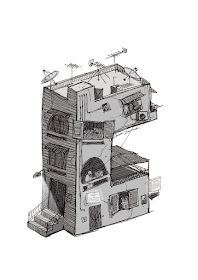 03-c-Omar-Shammah-Drawing-Combination-of-Animations-Typography-and-Architecture-www-designstack-co
