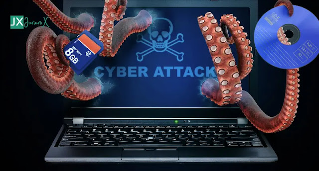 Launch cyber attacks by denial of service or data breach