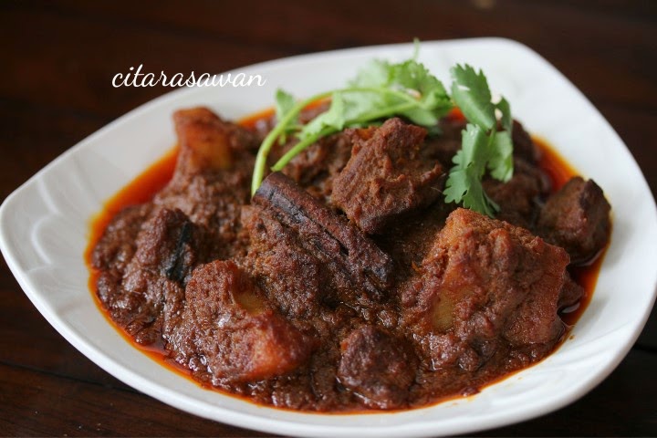 Kari Kambing Bawang Goreng ~ Resepi Terbaik