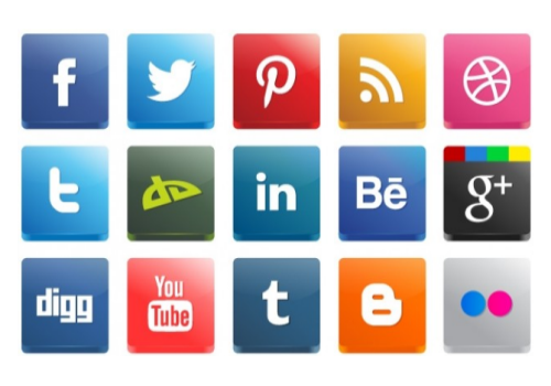 Integrate social media buttons