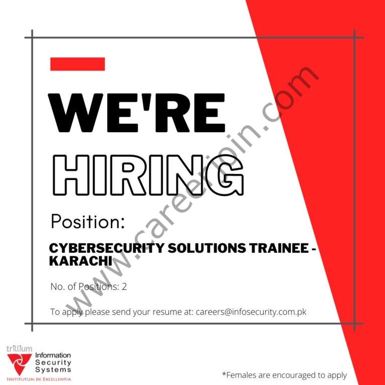 Jobs in Trillium Information Security Systems