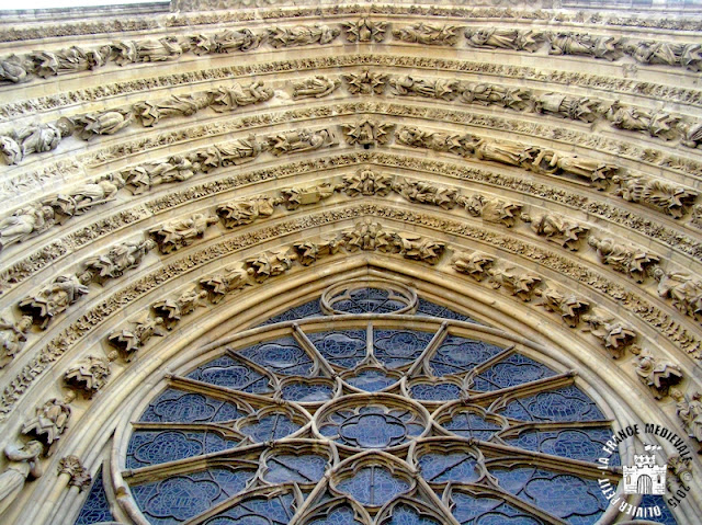 REIMS (51) - Cathédrale Notre-Dame (Extérieur - Façade occidentale)