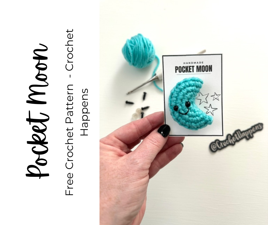 Pocket Moon - Free Crochet Pattern