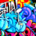 Digital Graffiti Alphabet Bubble "Kids Fun" with Full Color