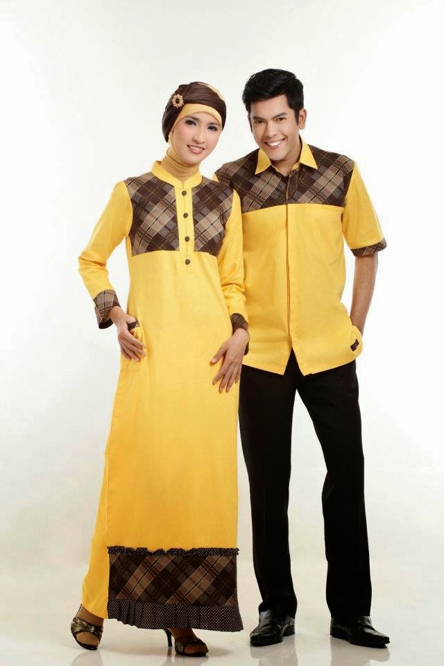 15 Model Baju Muslim Couple / Pasangan Terbaik - Kumpulan Model Baju