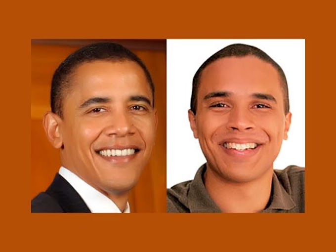 Separados na maternidade: Obama e Arnon Gomes