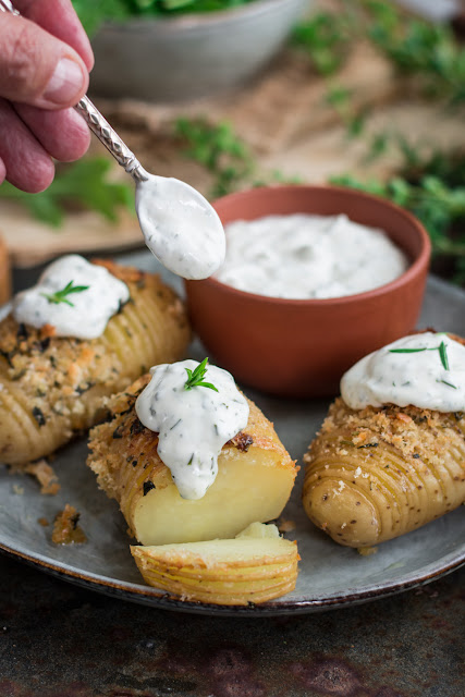 Pommes de terre Hasselback 