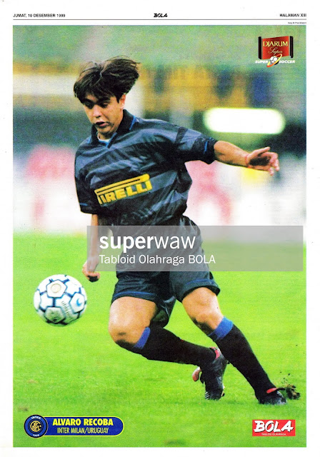 ALVARO RECOBA INTER MILAN 1997