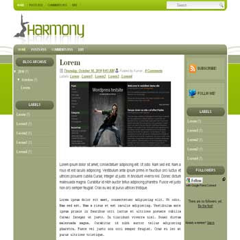 Harmony blogger template convert wordpress theme to blogger template with 3 column blogger template blog