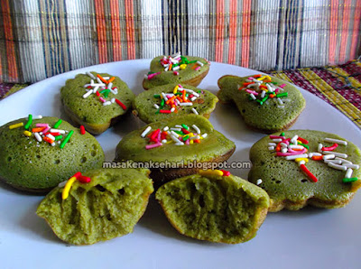 Cara Membuat Kue Cubit Green Tea Resep