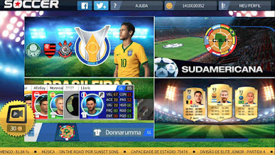 Dream League Soccer 2019 MOD APK+DATA Unlimited Money / Brazil A dan B] Full Version Terbaru Update!