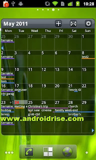 Pure Grid calendar widget Android App Download,