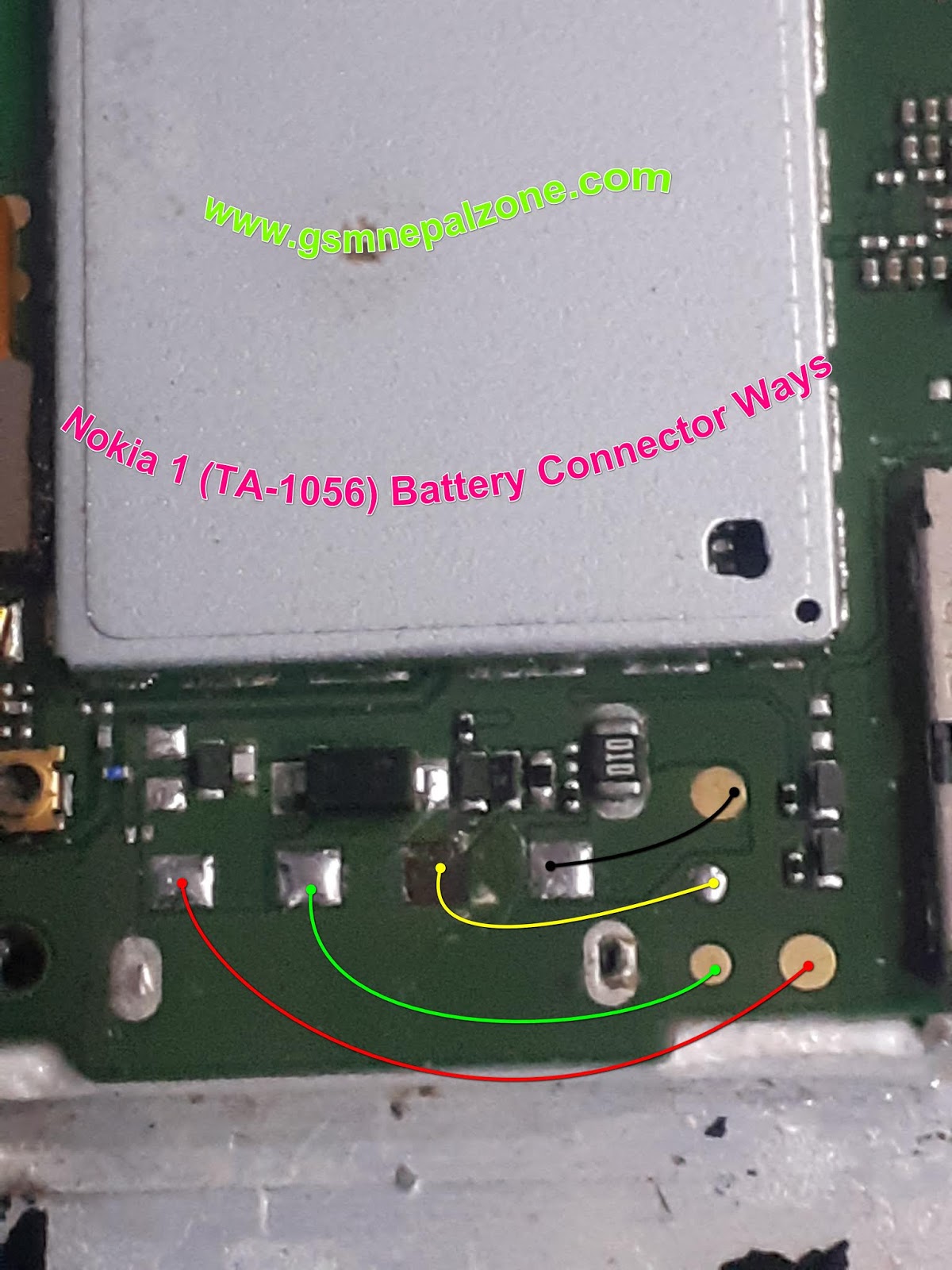 Iphone 5c 5s Board Level Battery Connector Socket Plug Installation Repair Service