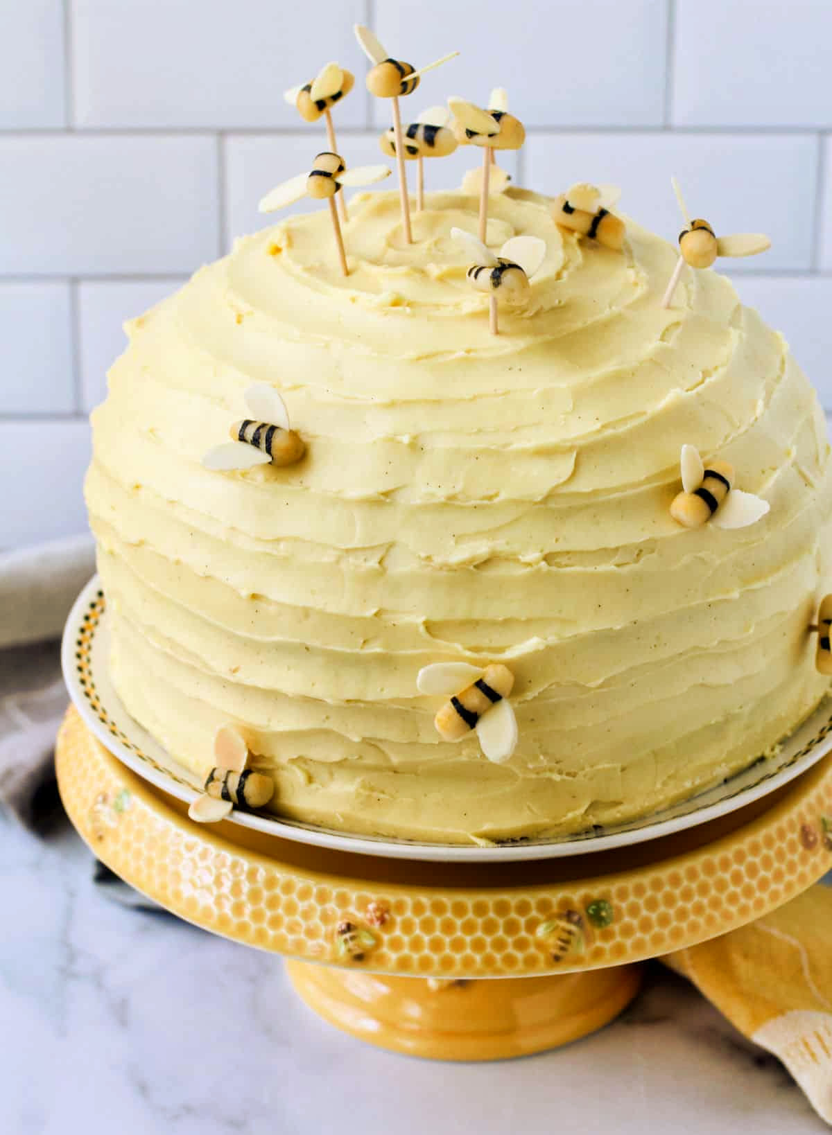 Honey Bee Cake  Easy Recipe - Carolina Honeybees