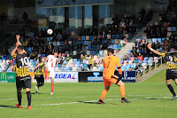 Partido del Barakaldo CF contra el Vitoria