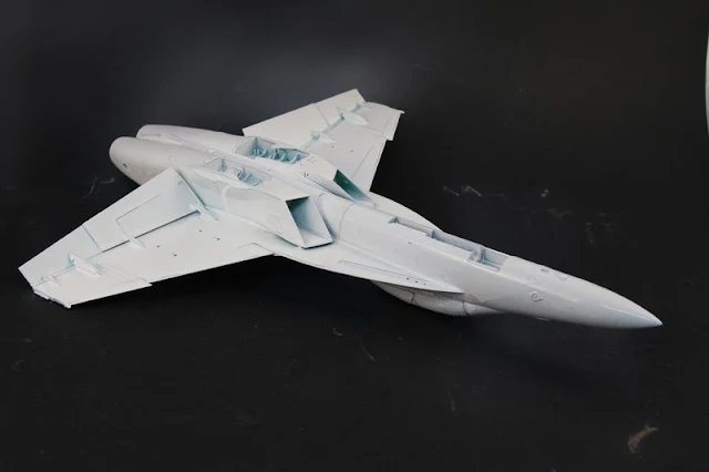 Montage pas à pas du F/A-18F "The Idolmaster" au 1/48.