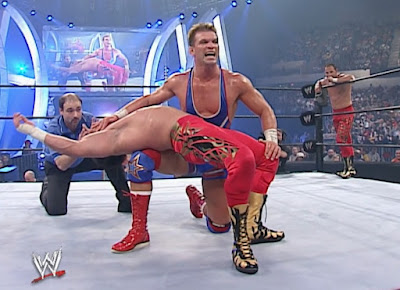 WWE Backlash 2003 Review - Charlie Haas puts a hurting on Eddie Guerrero