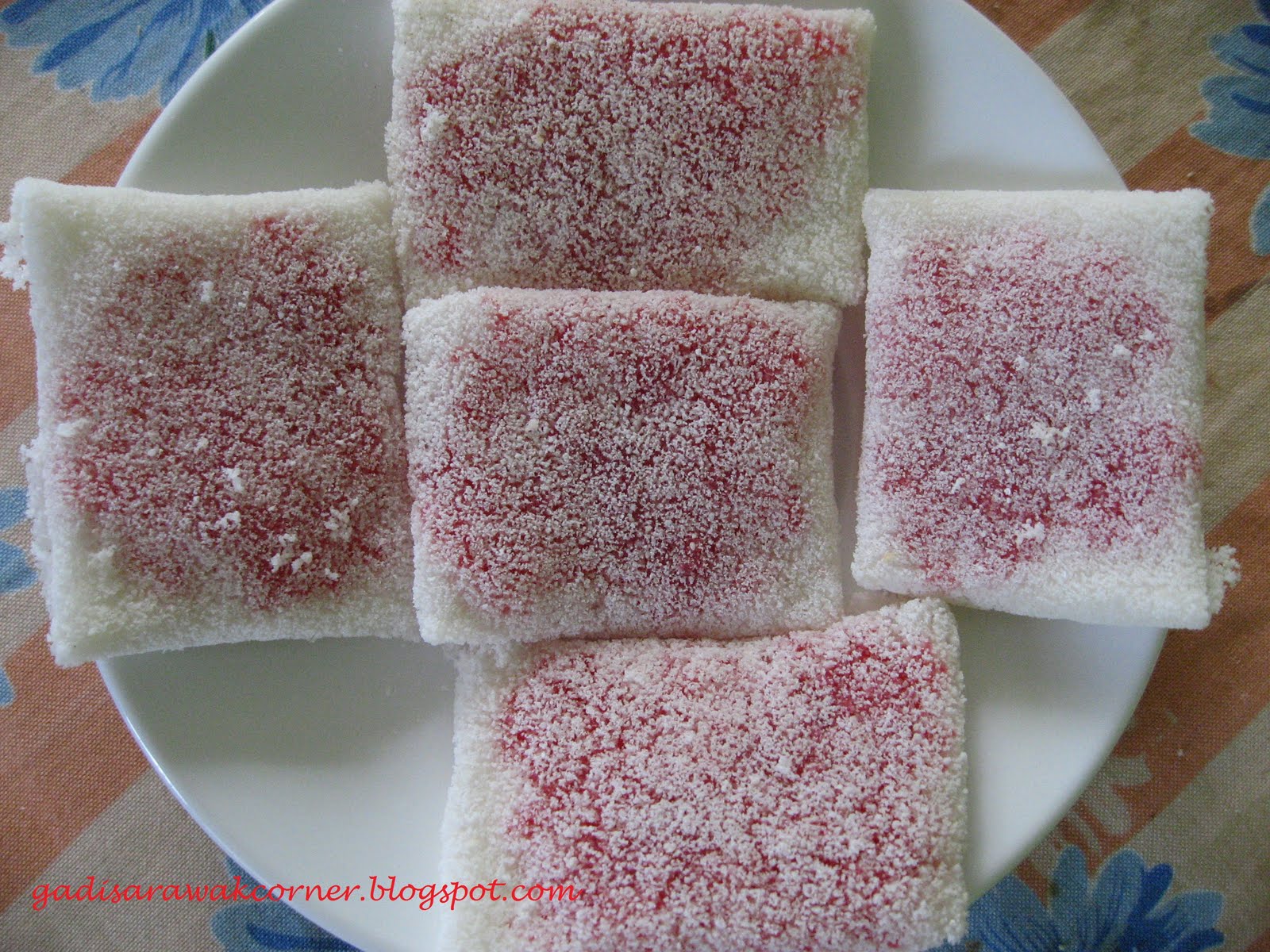 Resepi Kuih Bunga Pudak.