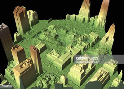 "3-Dimensional Map Of a City"