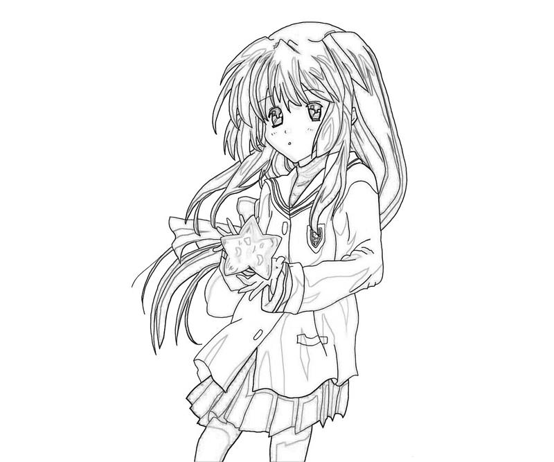 printable-clannad-fuko-ibuki-look_coloring-pages