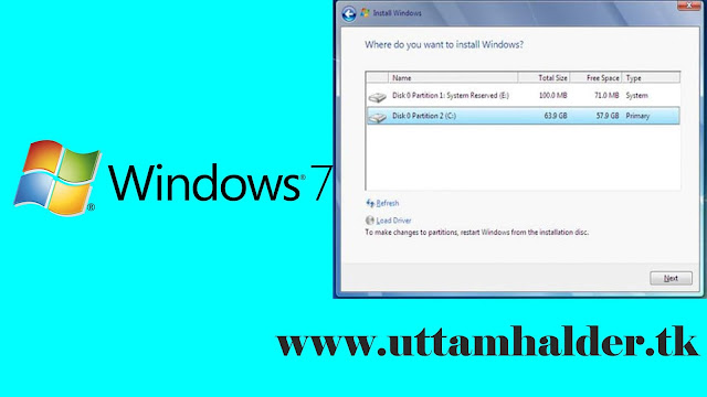 How to reinstall Windows 7 stap2 / wwwuttamhalder.tk