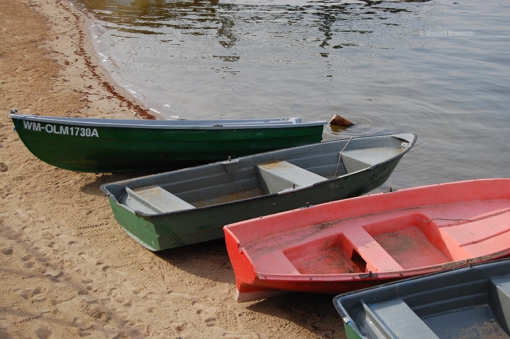 Jezioro Ukiel i plaża miejska w Olsztynie