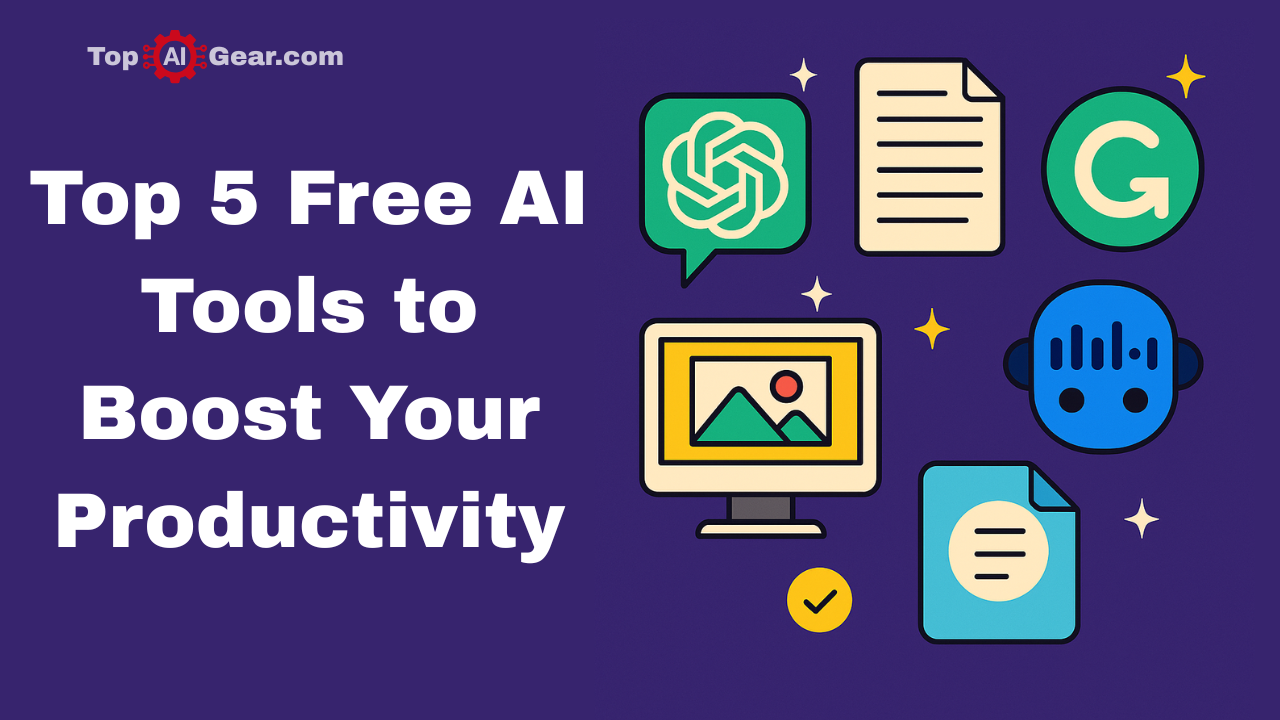Top 5 Free AI Tools to Boost Your Productivity