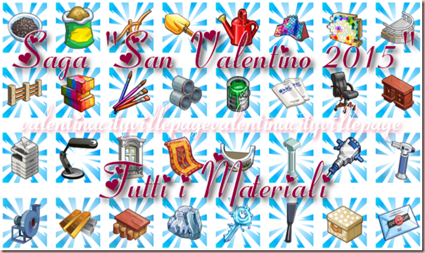 tutti i materiali - saga san valentino 2015