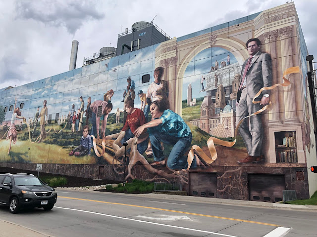 Fertile Ground is one of the largest murals in the USA!