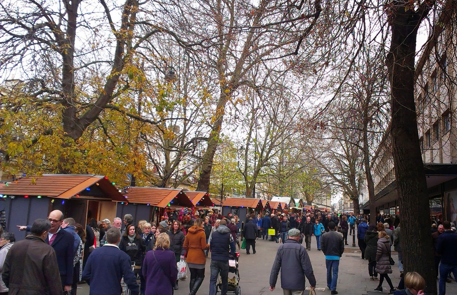 Duck in a dress: Christmas in Cheltenham