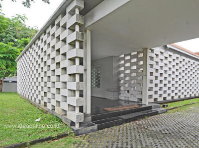 pagar rumah beton