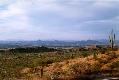 Sonoran Desert outside Phoenix AZ