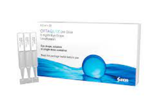 Oftaquix Unit Dose 5 mg/ml eye drops قطرة