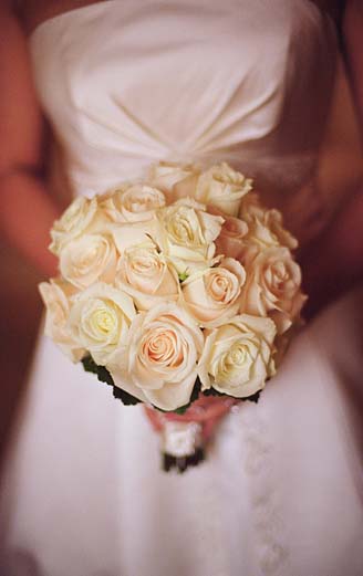 Roses simple rose wedding bouquets