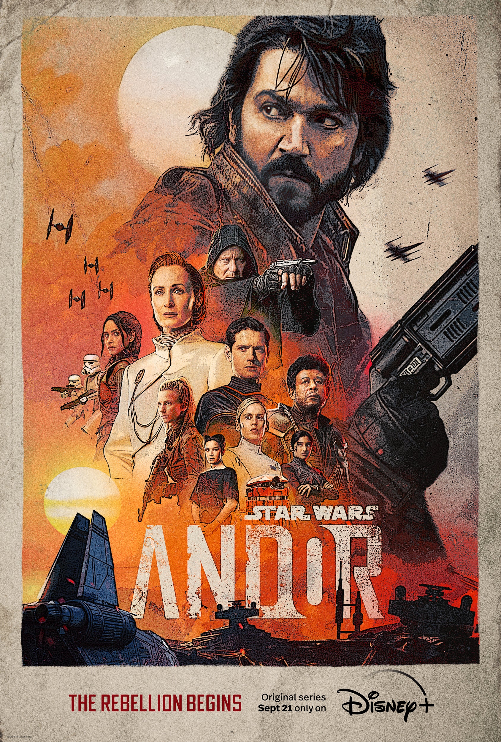 Sem Jedi: Andor será Star Wars mais pé no chão, diz Diego Luna