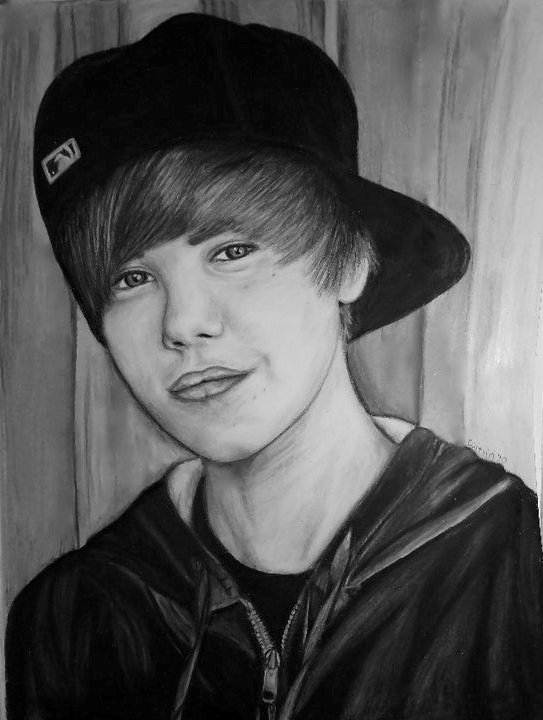 Pictures Of Justin Bieber Drawings. hot justin bieber drawing