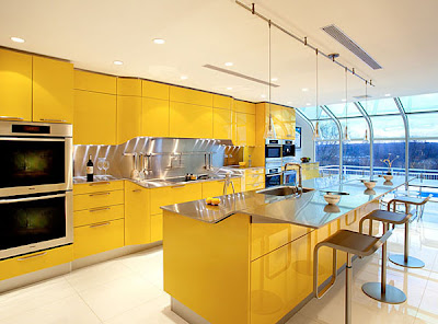 Top Yellow Kitchen Cabinets