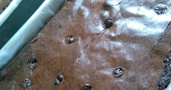 Resep Fudgy Brownies Panggang Shiny Crust - Haniya Kitchen